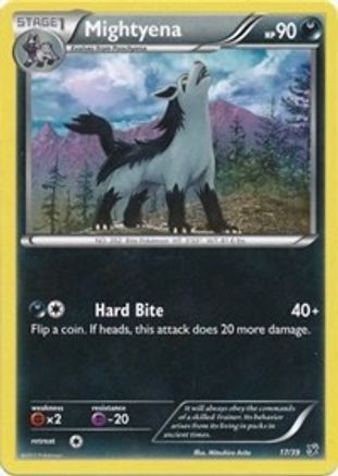 Image of Mightyena 017  Kalos Starter Set - Common