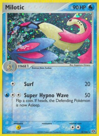 Image of Milotic 008/106  Emerald - Holo Rare