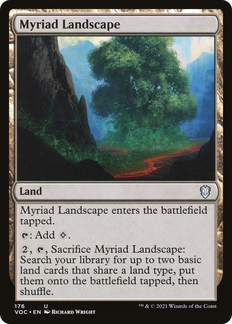 Image of Myriad Landscape (VOC-176) - Crimson Vow Commander
