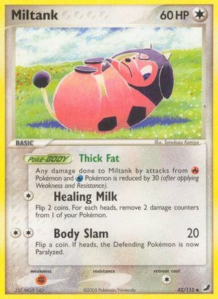 Image of Miltank 042  Unseen Forces - Uncommon