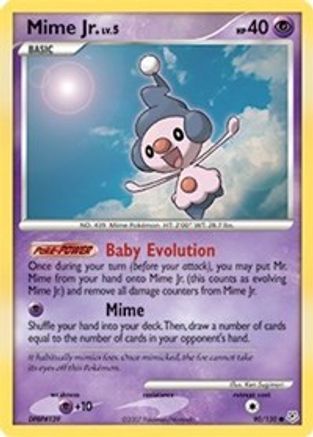 Image of Mime Jr. 090/130  Diamond and Pearl - Common