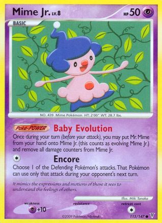Image of Mime Jr. 115  Supreme Victors - Common
