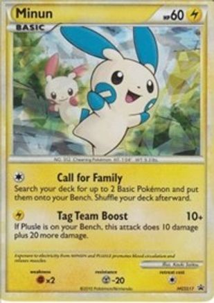Image of Minun HGSS17  - Holofoil HGSS Promos - Promo