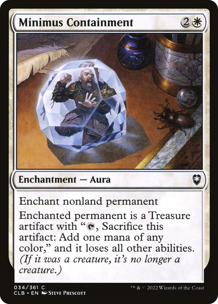 Image of Minimus Containment (CLB-034) - Commander Legends: Battle for Baldur's Gate