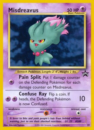 Image of Misdreavus 039/53  WoTC Promo - Promo