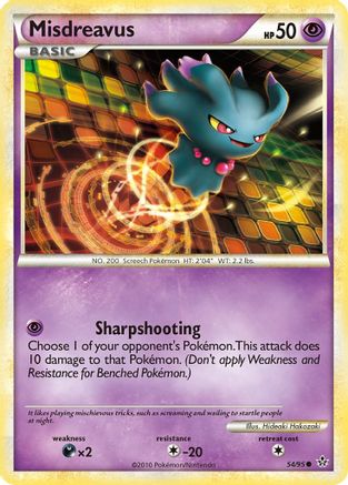 Image of Misdreavus 054  Unleashed - Common