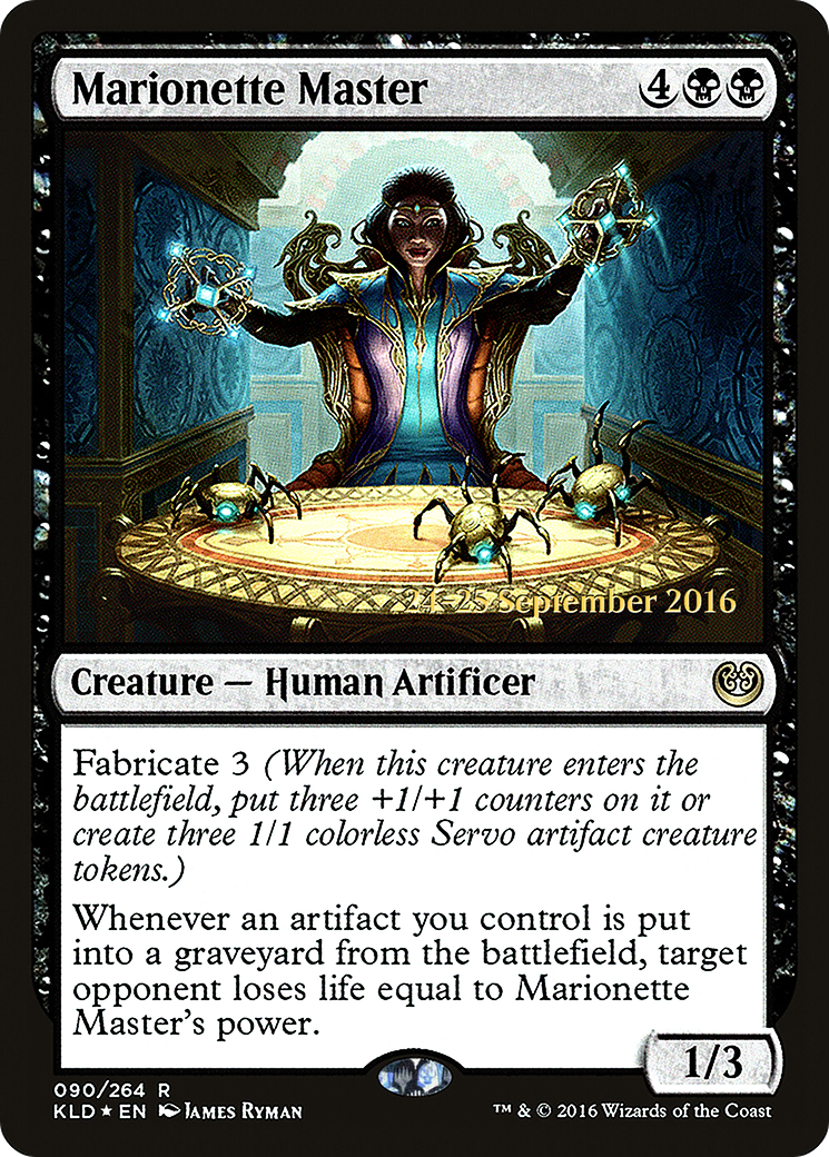 Image of Marionette Master (PRE-90S) - Kaladesh Promos Foil