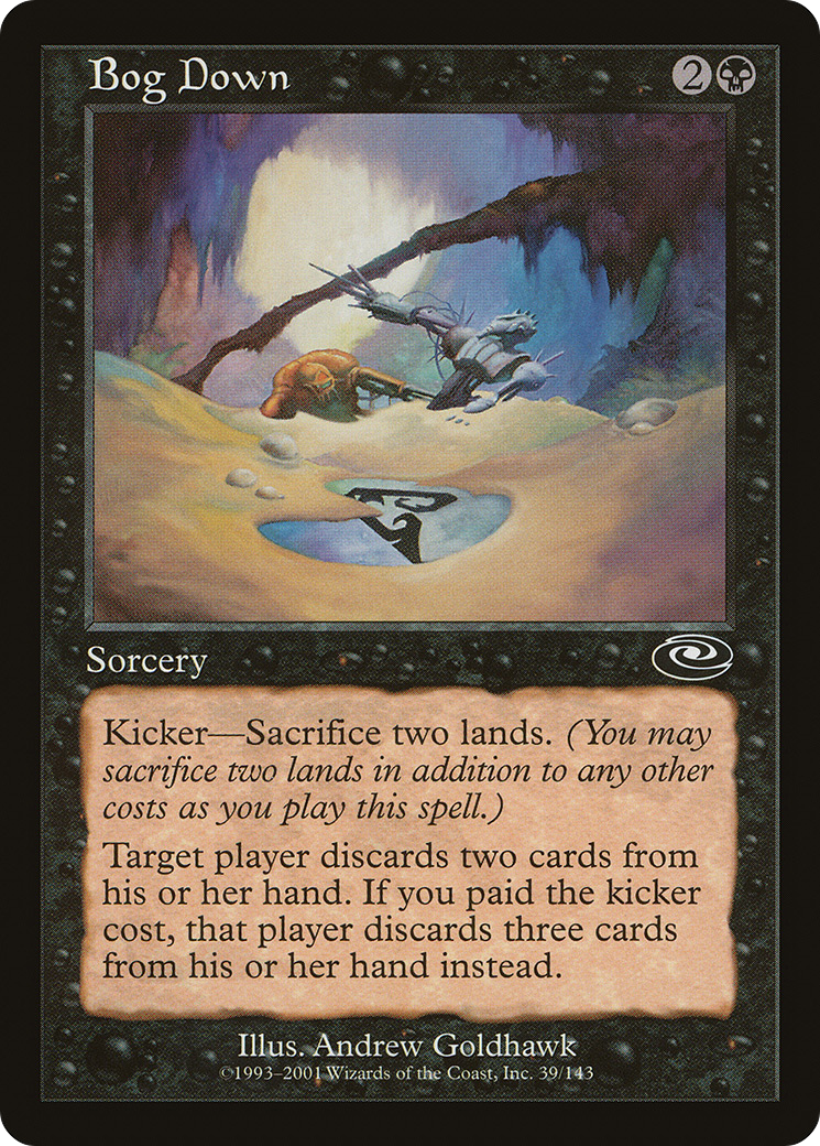 Image of Bog Down (PLS-039) - Planeshift Foil