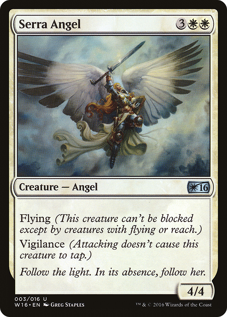 Image of Serra Angel (W16-003) - Welcome Deck 2016