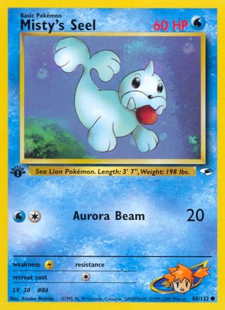 Image of Misty's Seel 088/132  - Unlimited Gym Heroes - Common