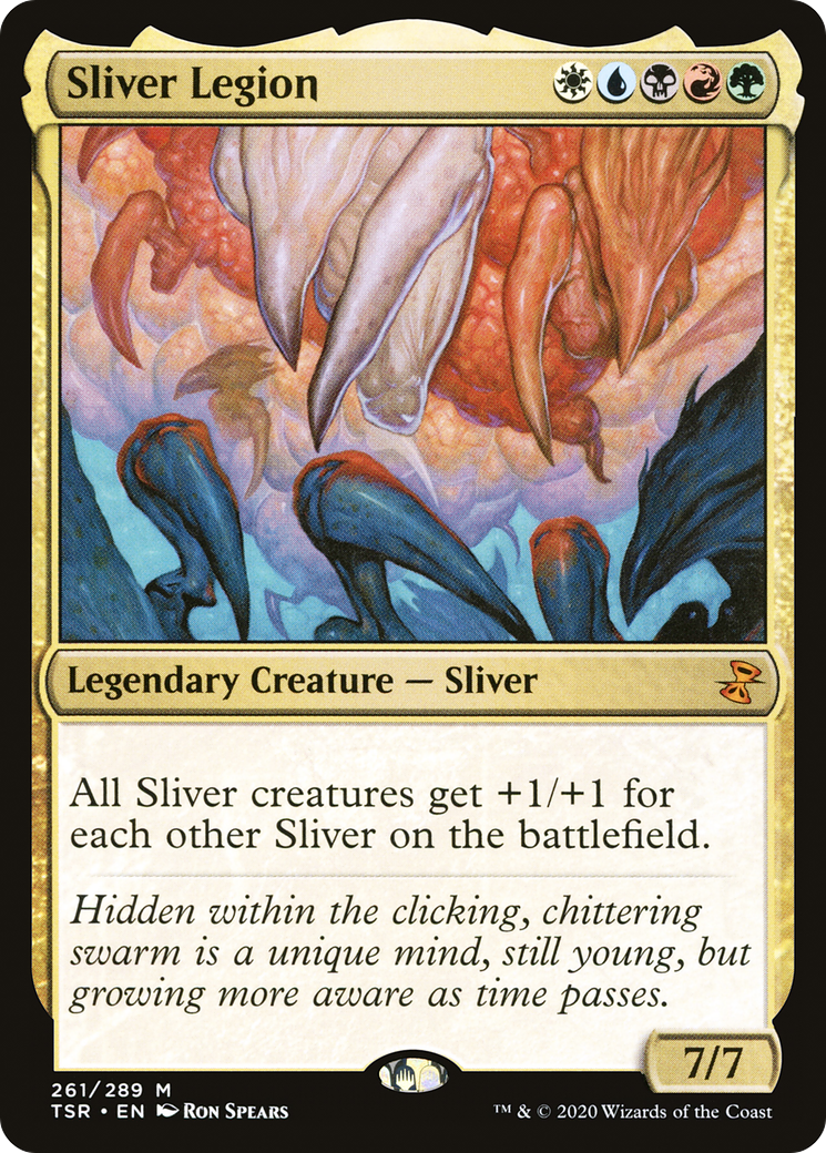 Image of Sliver Legion (TSR-261) - Time Spiral Remastered Foil