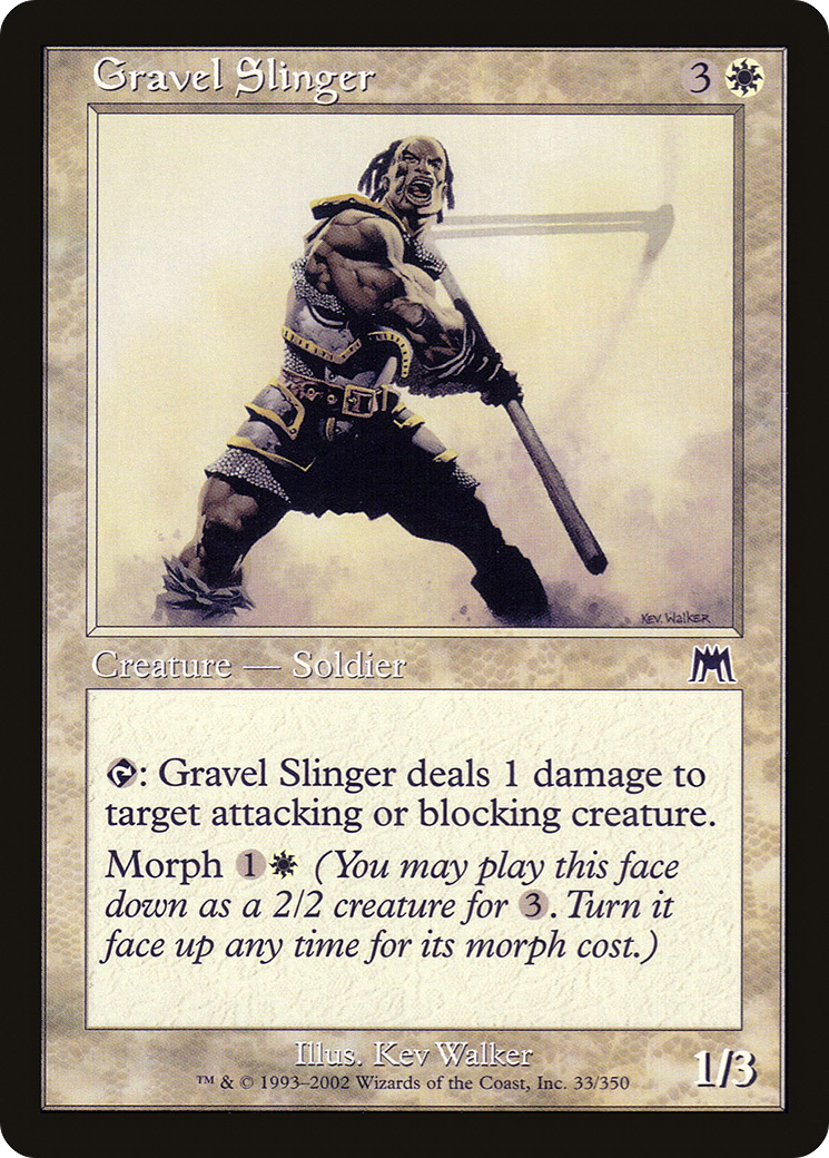 Image of Gravel Slinger (ONS-033) - Onslaught Foil