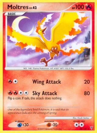 Image of Moltres (36) 036  Supreme Victors - Rare