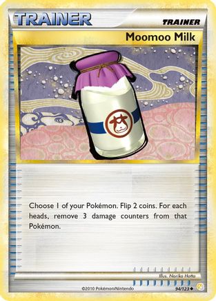 Image of Moomoo Milk 094  - Reverse Holofoil HeartGold SoulSilver - Uncommon