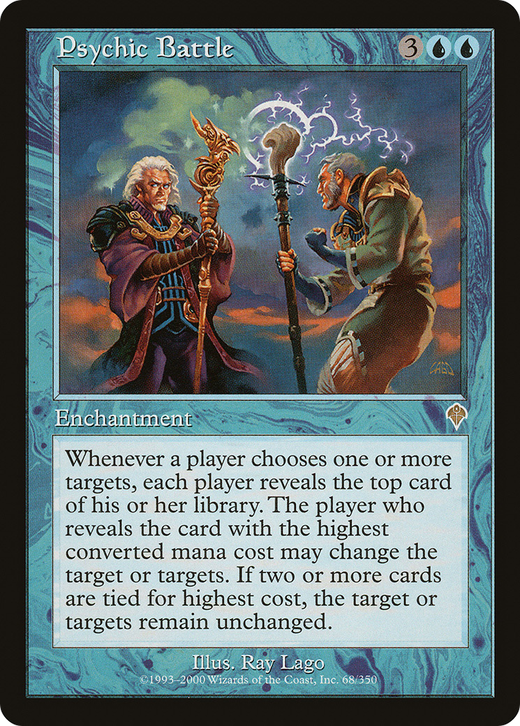 Image of Psychic Battle (INV-068) - Invasion Foil