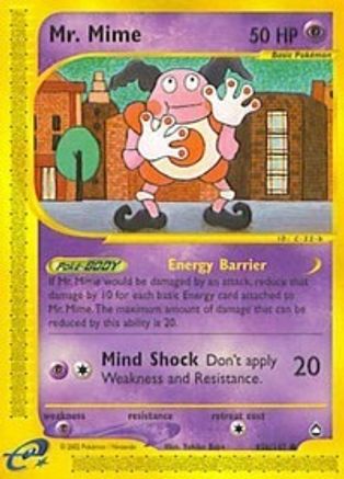 Image of Mr. Mime (95b) 95b/147  Aquapolis - Common