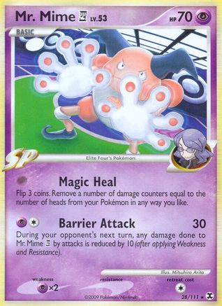 Image of Mr. Mime E4 028/111  Rising Rivals - Rare