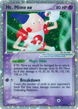 Image of Mr. Mime ex 110/112  FireRed & LeafGreen - Ultra Rare