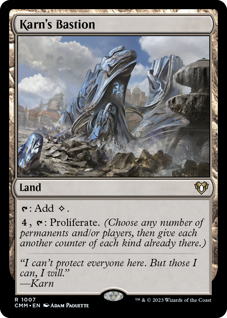 Image of Karn's Bastion (CMM-1007) - Commander Masters