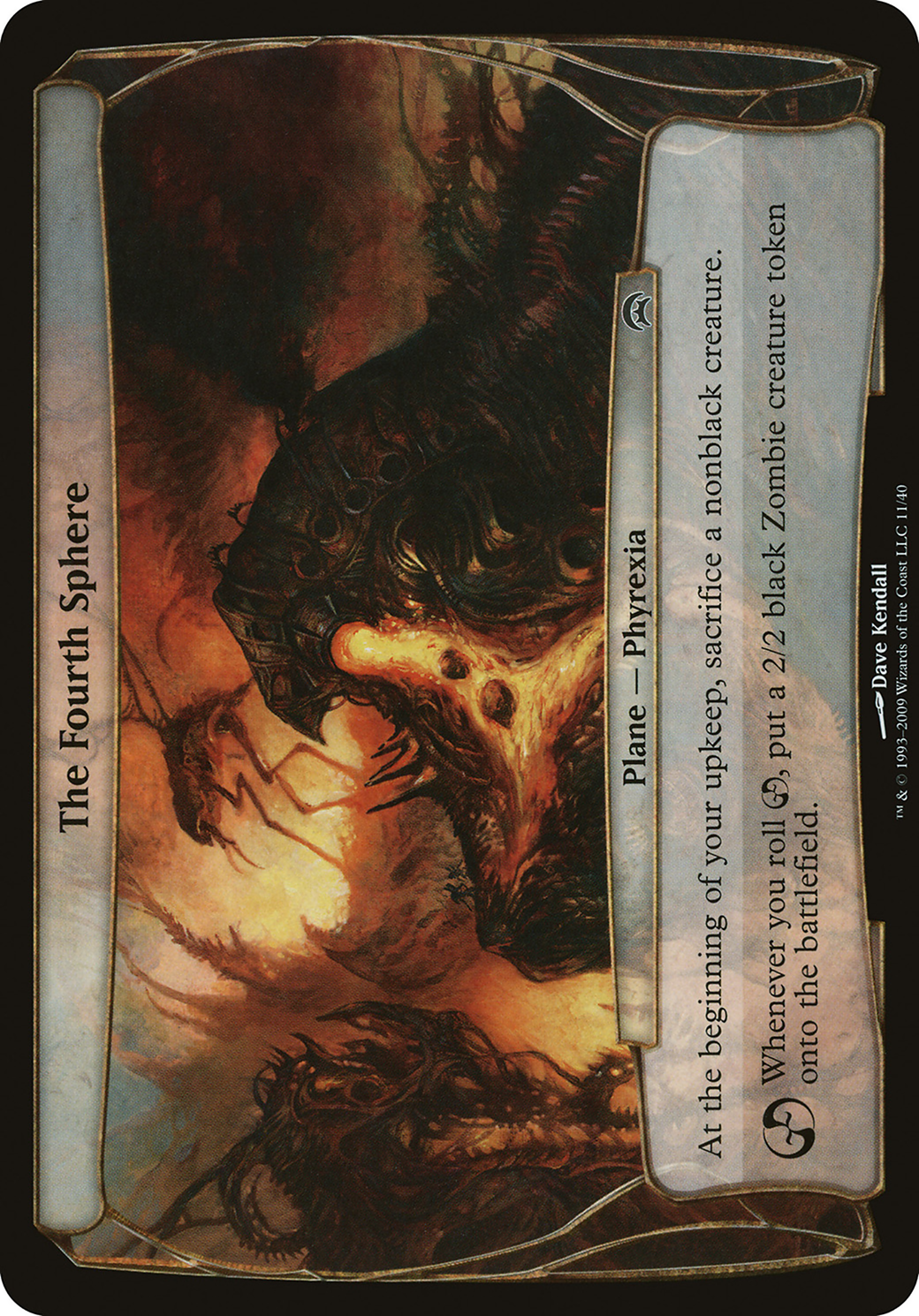 Image of The Fourth Sphere (Planechase) (OVER-) - Planechase Planes