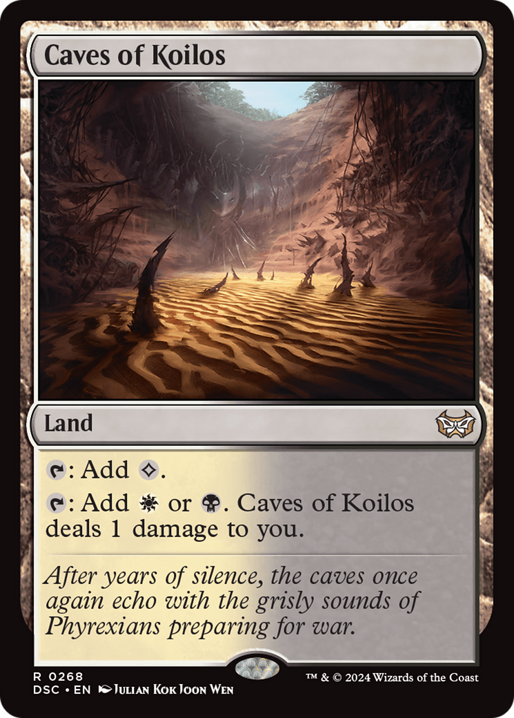Image of Caves of Koilos (DSC-268) - Duskmourn: House of Horror Commander