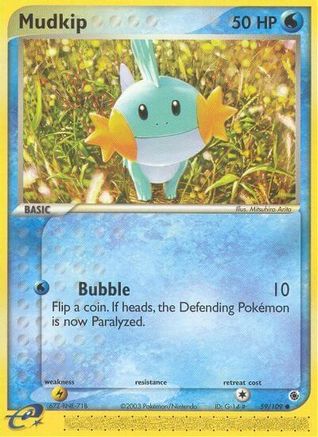 Image of Mudkip 059/109  Ruby and Sapphire - Common