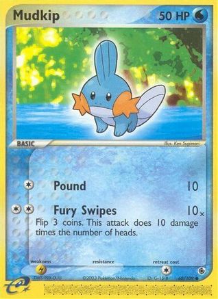 Image of Mudkip 060/109  Ruby and Sapphire - Common