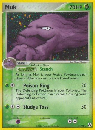 Image of Muk 011  - Holofoil Legend Maker - Holo Rare