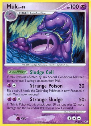 Image of Muk 057  Platinum - Uncommon