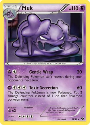 Image of Muk 053  - Reverse Holofoil Next Destinies - Rare