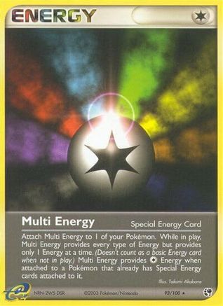 Image of Multi Energy 093/100  Sandstorm - Rare