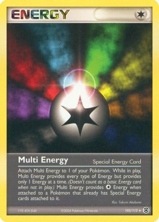 Image of Multi Energy 103  FireRed & LeafGreen - Rare