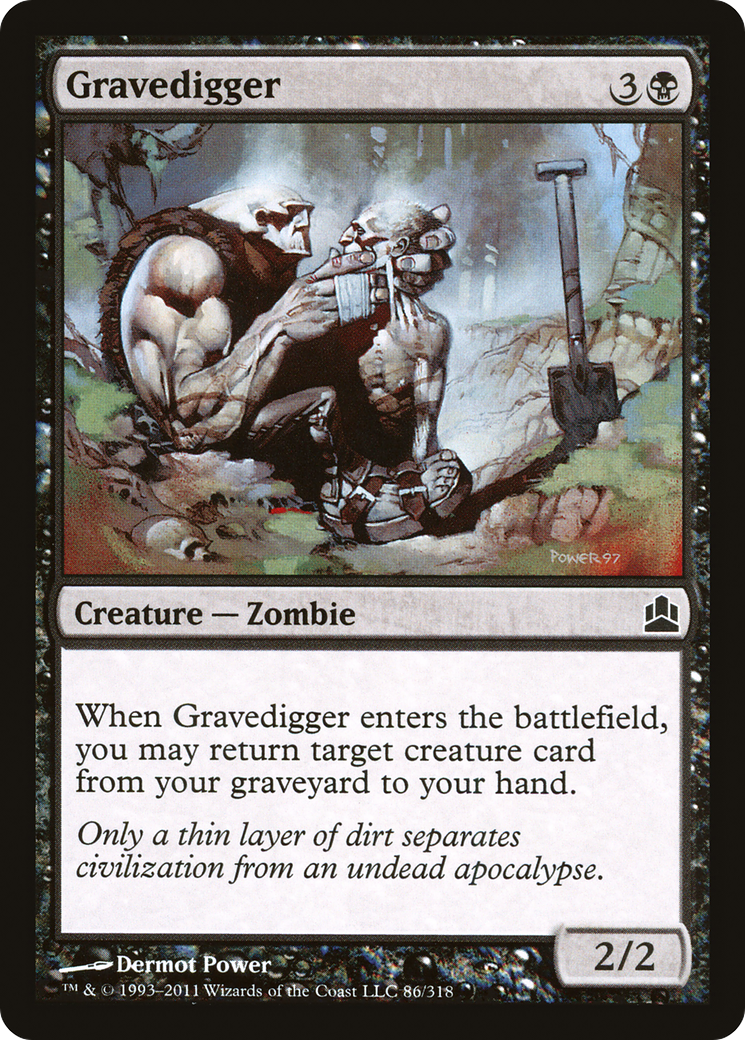 Image of Gravedigger (CMD-086) - Commander 2011