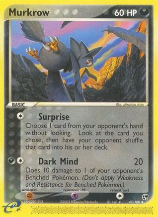 Image of Murkrow 047/100  Sandstorm - Uncommon