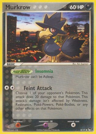 Image of Murkrow 008  POP Series 1 - Uncommon
