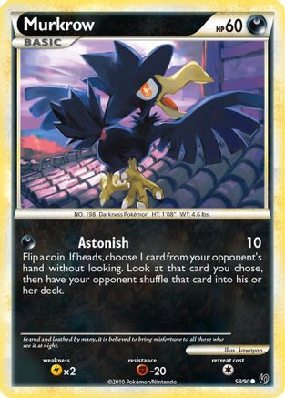 Image of Murkrow (58) 058/90  Undaunted - Common