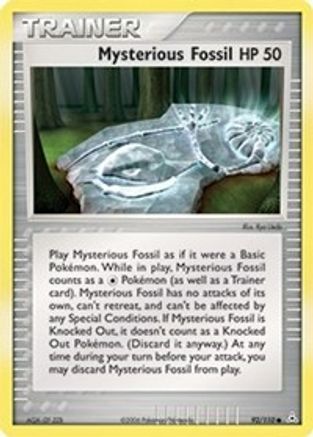 Image of Mysterious Fossil 092  - Reverse Holofoil Holon Phantoms - Common