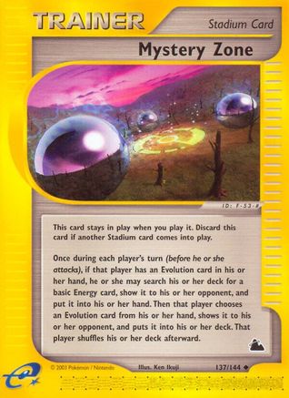 Image of Mystery Zone 137  Skyridge - Uncommon