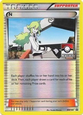 Image of N (Supporter) BW100  - Holofoil Black and White Promos - Promo