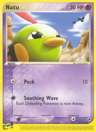 Image of Natu 069/100  - Reverse Holofoil Sandstorm - Common