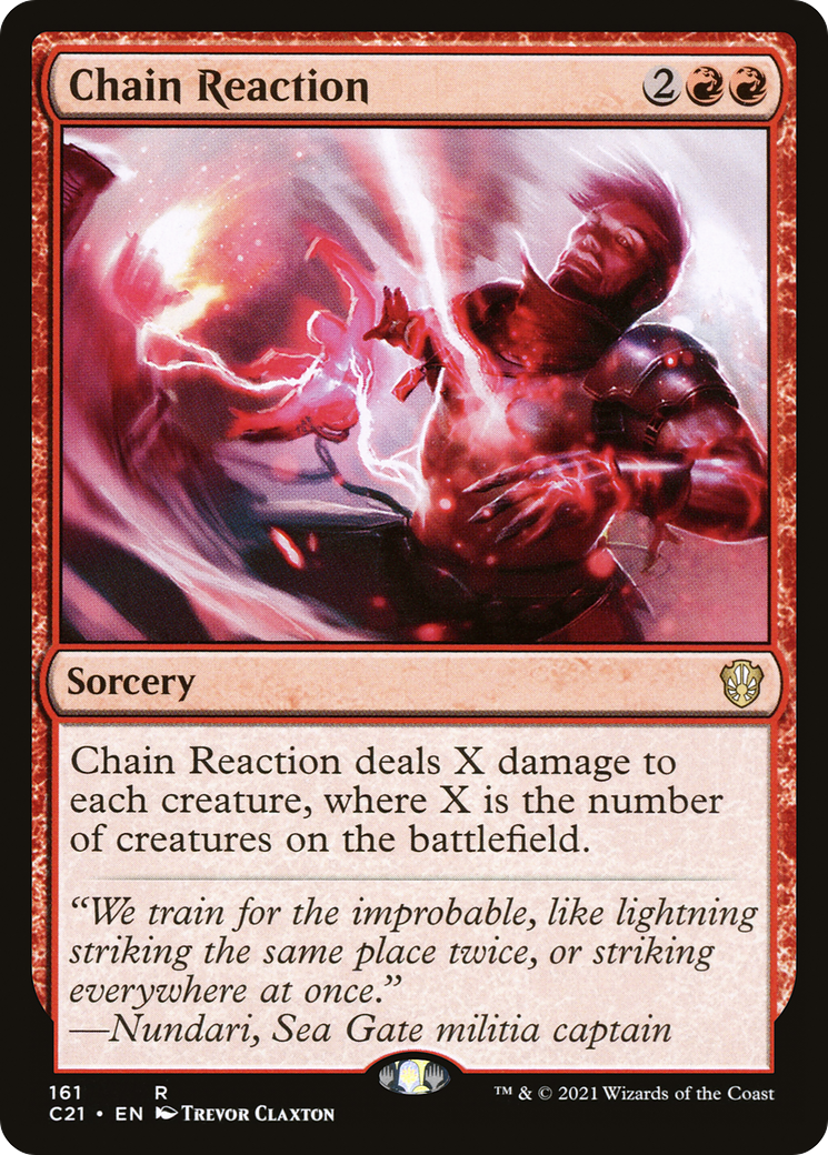Image of Chain Reaction (C21-161) - Commander 2021