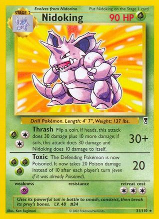 Image of Nidoking 031  Legendary Collection - Rare
