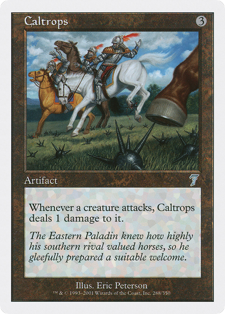 Image of Caltrops (7ED-288) - 7th Edition
