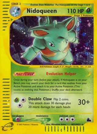Image of Nidoqueen (H21) H21  - Holofoil Skyridge - Holo Rare