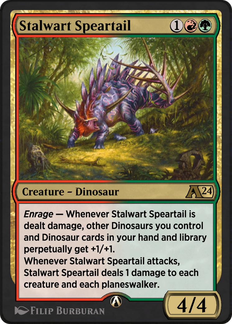 Image of Stalwart Speartail (YLCI-029) - Alchemy: Ixalan