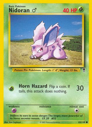 Image of Nidoran M 083  Legendary Collection - Common