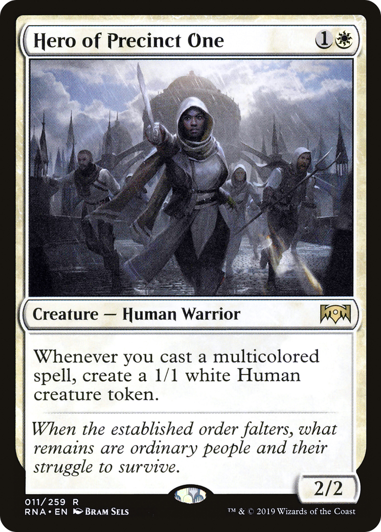 Image of Hero of Precinct One (RNA-011) - Ravnica Allegiance