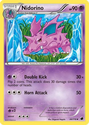Image of Nidorino 044  Plasma Freeze - Uncommon