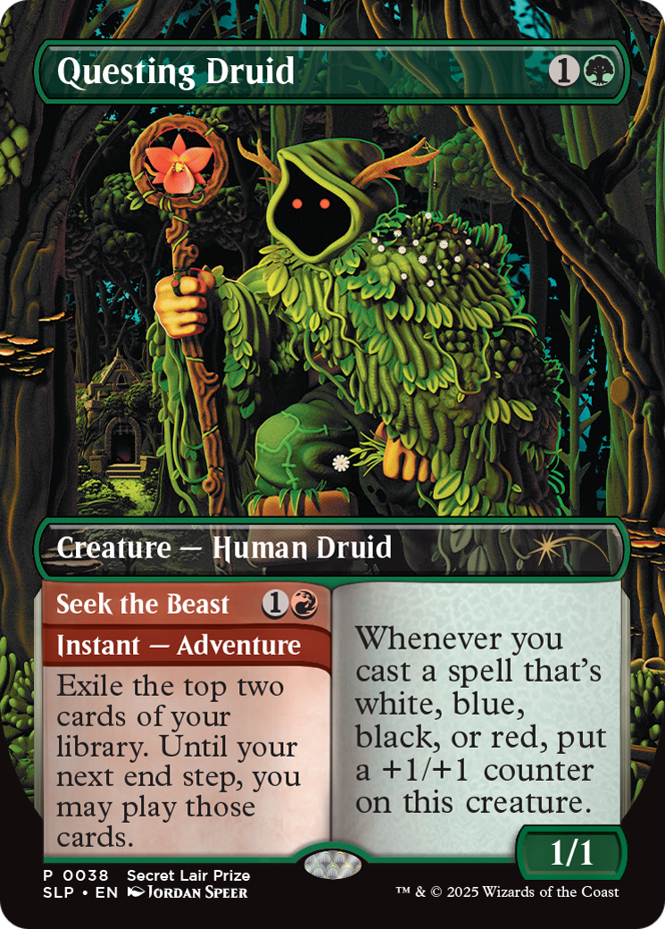 Image of Questing Druid (SLP-038) - Secret Lair Showdown