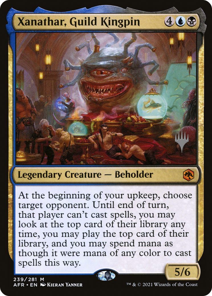 Image of Xanathar, Guild Kingpin (PPAFR-239) - Adventures in the Forgotten Realms Promos